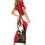 Personalized Republic of Yemen Short Sleeve Bodycon Dress Yamaniyyatu Coat of Arms - Wonder Print Shop