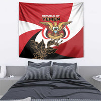 Republic of Yemen Tapestry Yamaniyyatu Coat of Arms - Wonder Print Shop