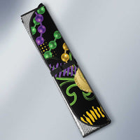 Mardi Gras Funny Shrimp Auto Sun Shade Fleur De Lis Special Version - Wonder Print Shop