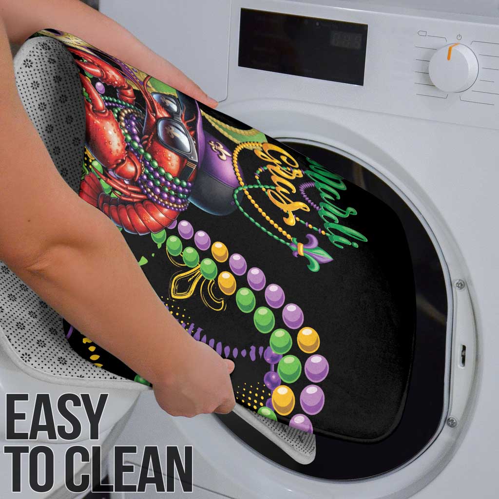 Mardi Gras Funny Shrimp Bathroom Set Fleur De Lis Special Version - Wonder Print Shop