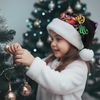 Mardi Gras Funny Shrimp Christmas Santa Hat Fleur De Lis Special Version - Wonder Print Shop