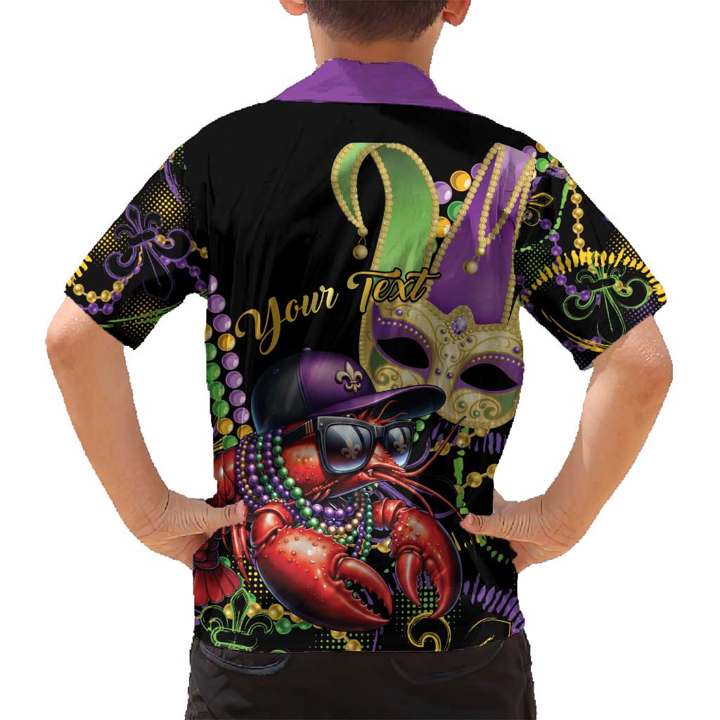 Personalized Mardi Gras Funny Shrimp Family Matching Tank Maxi Dress and Hawaiian Shirt Fleur De Lis Special Version - Wonder Print Shop