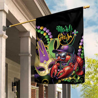 Mardi Gras Funny Shrimp Garden Flag Fleur De Lis Special Version - Wonder Print Shop