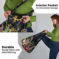 Mardi Gras Funny Shrimp Grocery Bag Fleur De Lis Special Version - Wonder Print Shop