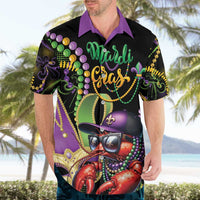 Personalized Mardi Gras Funny Shrimp Hawaiian Shirt Fleur De Lis Special Version - Wonder Print Shop