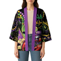 Personalized Mardi Gras Funny Shrimp Kimono Fleur De Lis Special Version - Wonder Print Shop