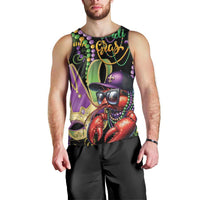 Personalized Mardi Gras Funny Shrimp Men Tank Top Fleur De Lis Special Version - Wonder Print Shop