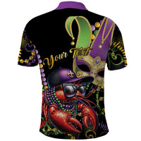 Personalized Mardi Gras Funny Shrimp Polo Shirt Fleur De Lis Special Version - Wonder Print Shop
