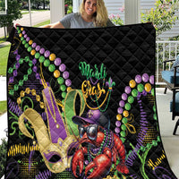 Mardi Gras Funny Shrimp Quilt Fleur De Lis Special Version - Wonder Print Shop