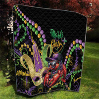 Mardi Gras Funny Shrimp Quilt Fleur De Lis Special Version - Wonder Print Shop
