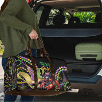 Mardi Gras Funny Shrimp Travel Bag Fleur De Lis Special Version - Wonder Print Shop