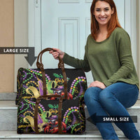 Mardi Gras Funny Shrimp Travel Bag Fleur De Lis Special Version - Wonder Print Shop