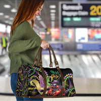 Mardi Gras Funny Shrimp Travel Bag Fleur De Lis Special Version - Wonder Print Shop