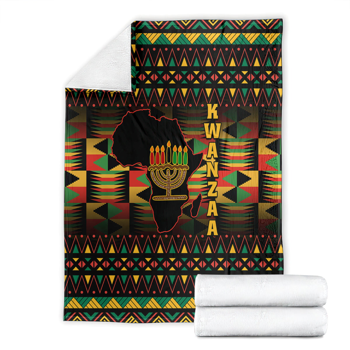 kwanzaa-festival-blanket-kinara-candles-african-pattern