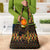 Kwanzaa Festival Grocery Bag Kinara Candles African Pattern