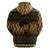Kwanzaa Festival Hoodie Kinara Candles African Pattern - Wonder Print Shop