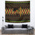 Kwanzaa Festival Tapestry Kinara Candles African Pattern - Wonder Print Shop
