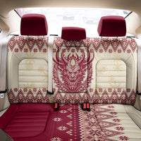 Austria Christmas Back Car Seat Cover Krampus Xmas Pattern - Wonder Print Shop