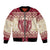 Austria Christmas Bomber Jacket Krampus Xmas Pattern - Wonder Print Shop