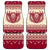 Austria Christmas Car Mats Krampus Xmas Pattern - Wonder Print Shop