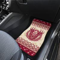 Austria Christmas Car Mats Krampus Xmas Pattern - Wonder Print Shop