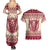 Austria Christmas Couples Matching Summer Maxi Dress and Hawaiian Shirt Krampus Xmas Pattern - Wonder Print Shop