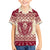 Austria Christmas Family Matching Off Shoulder Short Dress and Hawaiian Shirt Krampus Xmas Pattern - Wonder Print Shop