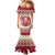 Austria Christmas Mermaid Dress Krampus Xmas Pattern - Wonder Print Shop