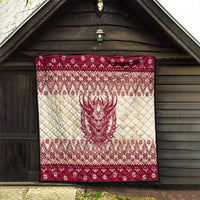 Austria Christmas Quilt Krampus Xmas Pattern - Wonder Print Shop