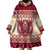 Austria Christmas Wearable Blanket Hoodie Krampus Xmas Pattern - Wonder Print Shop
