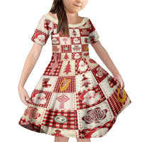 Ireland Christmas Family Matching Mermaid Dress and Hawaiian Shirt Irish Celtic Xmas Patchwork Style - Wonder Print Shop
