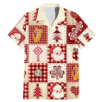 Ireland Christmas Family Matching Mermaid Dress and Hawaiian Shirt Irish Celtic Xmas Patchwork Style - Wonder Print Shop