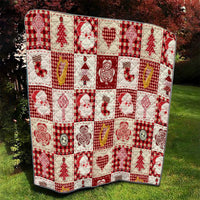 Ireland Christmas Quilt Irish Celtic Xmas Patchwork Style - Wonder Print Shop