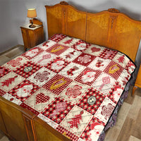 Ireland Christmas Quilt Irish Celtic Xmas Patchwork Style - Wonder Print Shop