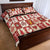 Ireland Christmas Quilt Bed Set Irish Celtic Xmas Patchwork Style - Wonder Print Shop