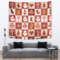 Ireland Christmas Tapestry Irish Celtic Xmas Patchwork Style - Wonder Print Shop