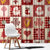 Ireland Christmas Window Curtain Irish Celtic Xmas Patchwork Style - Wonder Print Shop