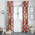 Ireland Christmas Window Curtain Irish Celtic Xmas Patchwork Style - Wonder Print Shop