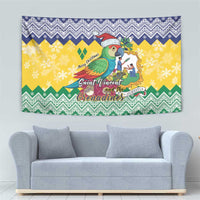 Saint Vincent and the Grenadines Christmas Tapestry Santa Vincent Parrot - Wonder Print Shop