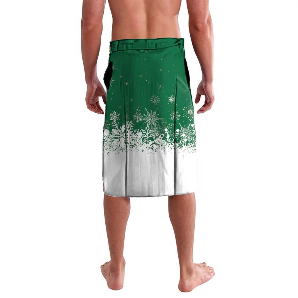 Morocco Christmas Lavalava Santa Lion With Rose Xmas Vibe - Wonder Print Shop