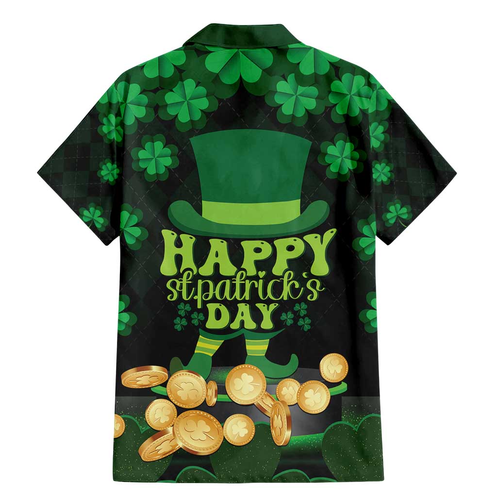 Ireland St Patrick's Day Family Matching Mermaid Dress and Hawaiian Shirt Irish Shamrocks Leprechaun - Wonder Print Shop