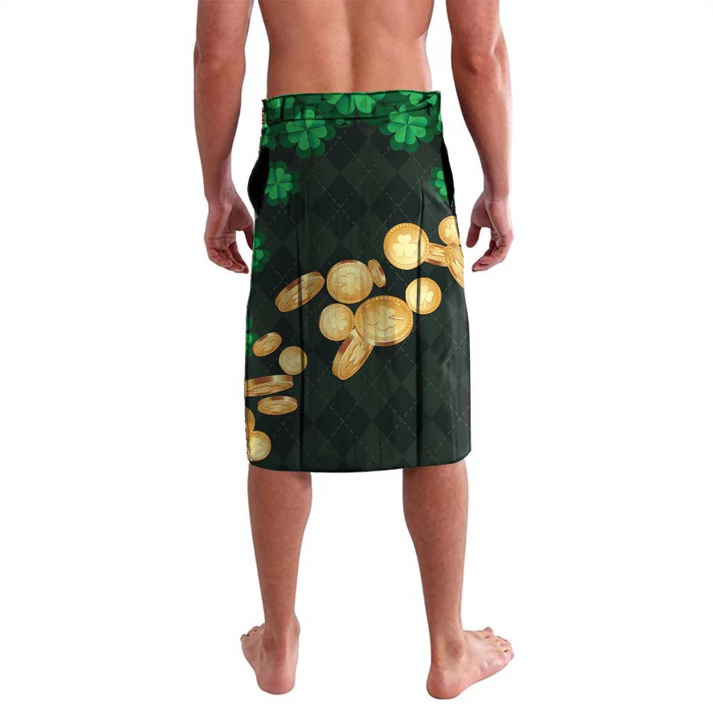 Ireland St Patrick's Day Lavalava Irish Shamrocks Leprechaun - Wonder Print Shop