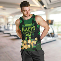 Ireland St Patrick's Day Men Tank Top Irish Shamrocks Leprechaun - Wonder Print Shop