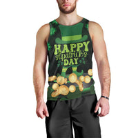 Ireland St Patrick's Day Men Tank Top Irish Shamrocks Leprechaun - Wonder Print Shop