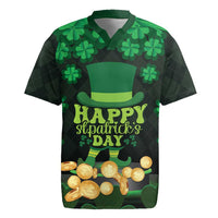Ireland St Patrick's Day Rugby Jersey Irish Shamrocks Leprechaun - Wonder Print Shop