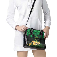 Ireland St Patrick's Day Shoulder Handbag Irish Shamrocks Leprechaun - Wonder Print Shop