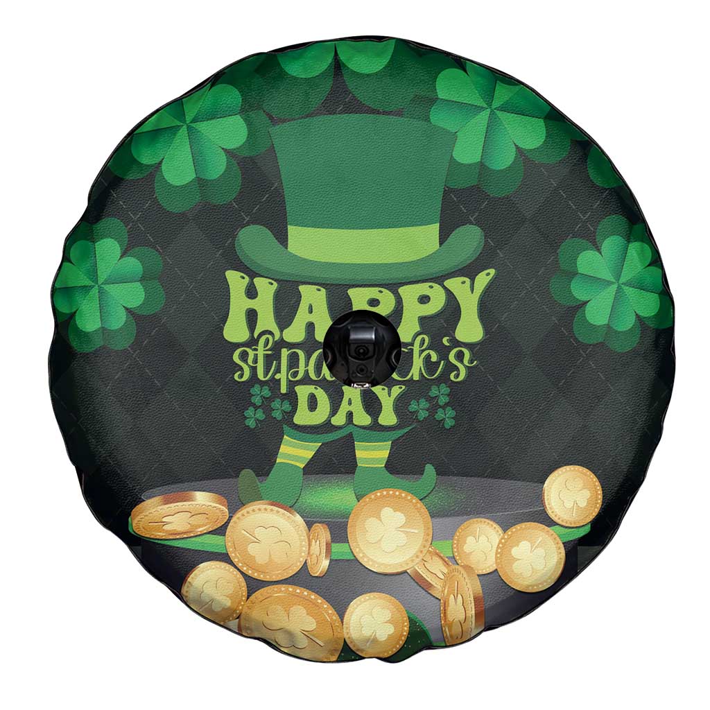 Ireland St Patrick's Day Spare Tire Cover Irish Shamrocks Leprechaun - Wonder Print Shop