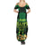 Ireland St Patrick's Day Summer Maxi Dress Irish Shamrocks Leprechaun - Wonder Print Shop