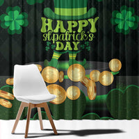 Ireland St Patrick's Day Window Curtain Irish Shamrocks Leprechaun - Wonder Print Shop