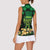 Ireland St Patrick's Day Women Sleeveless Polo Shirt Irish Shamrocks Leprechaun - Wonder Print Shop